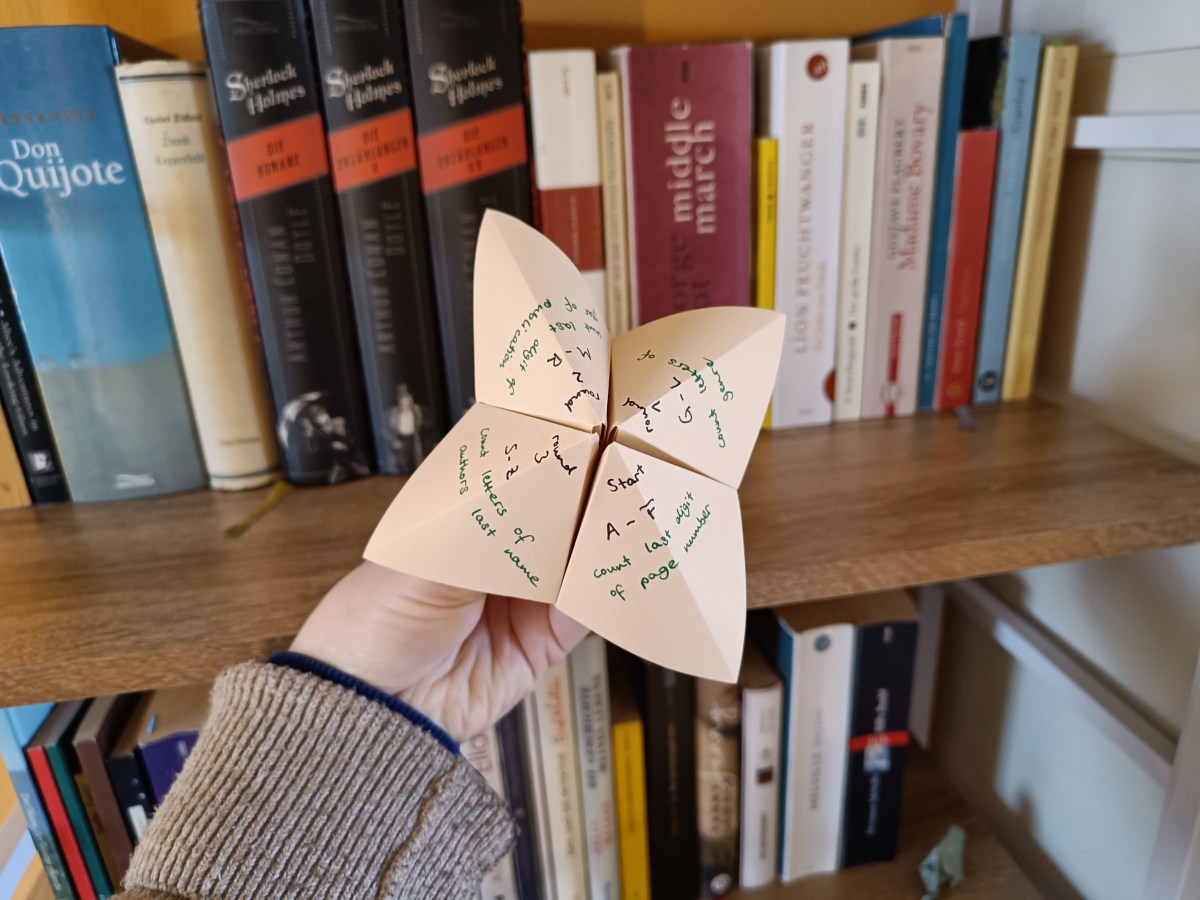 A quick book TBR&nbsp;game